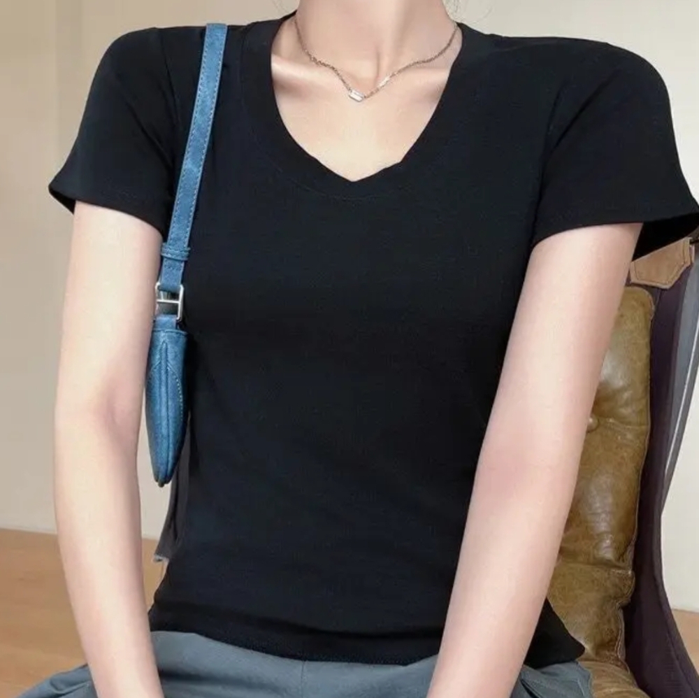 NWT Classic Black Women's Tee